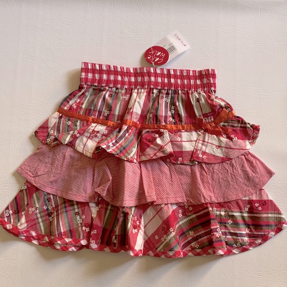 Cakewalk Girl’s Tiered skirt NWT